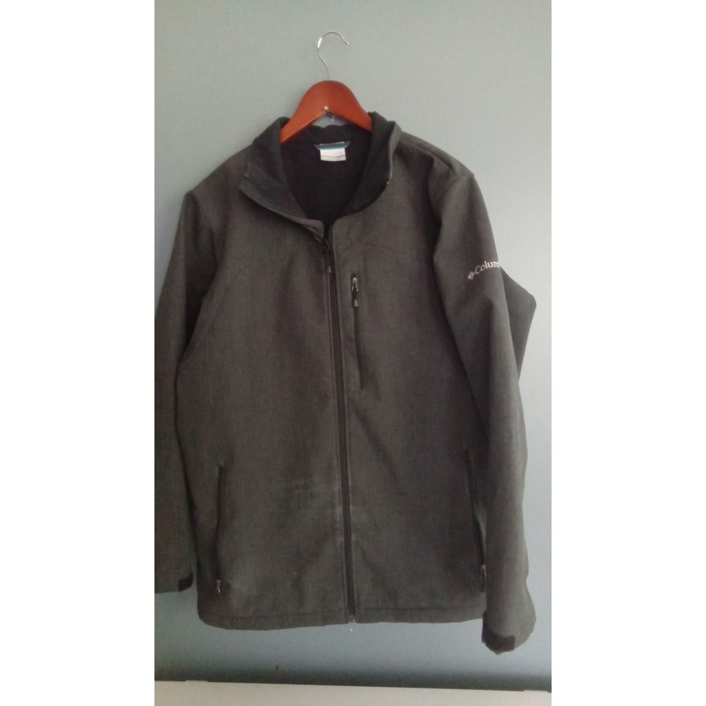 Columbia Softshell Jacket Full Zip Lightweight Gr… - image 2
